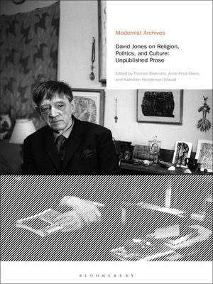 cover image of David Jones on Religion, Politics, and Culture